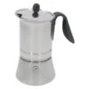 G.A.T. Moka Lady 4-Cup Stainless Steel Moka Pot 1 G.A.T. Moka Lady 4-Cup Stainless Steel Moka Pot -Coffee Series Store gat moka lady 4cup ss